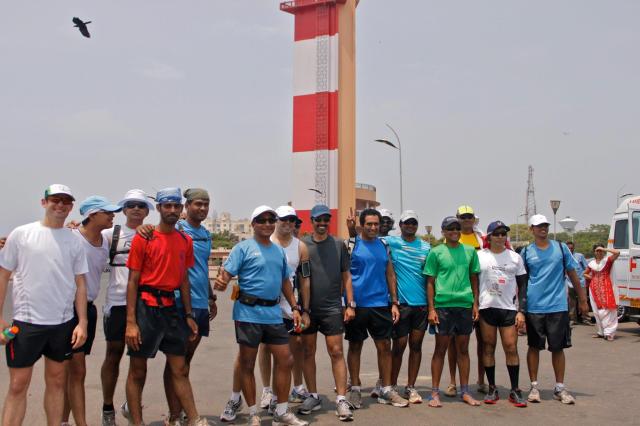 The midday madness run with Chennai Runners. Photo by Panduranga Raju